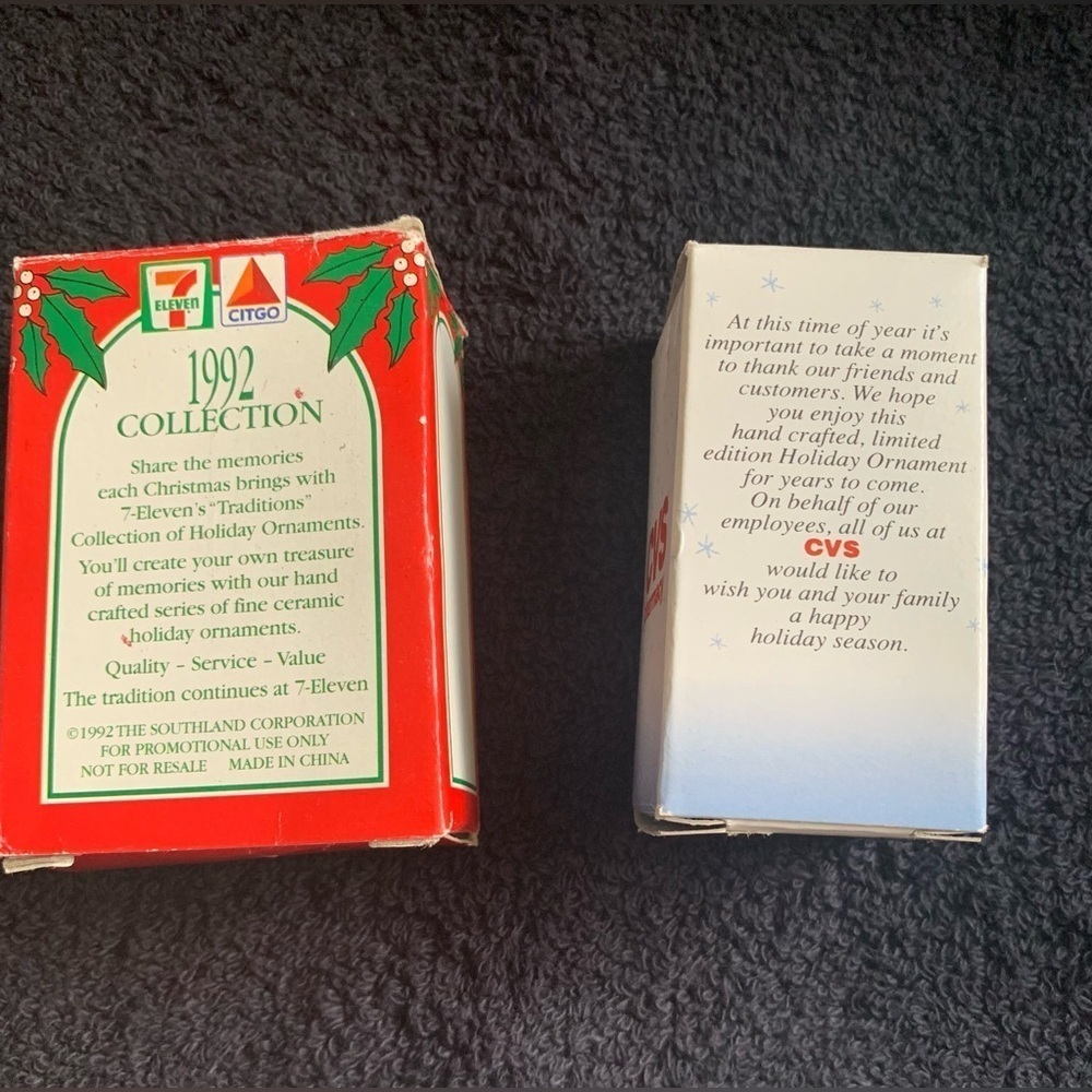 2 Vintge Christmas Ornaments 1992 & 1997 - Picture 6 of 6